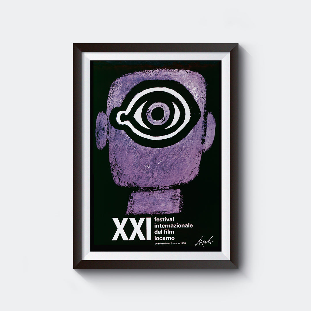 1968 Official Poster - 21st Locarno Film Festival