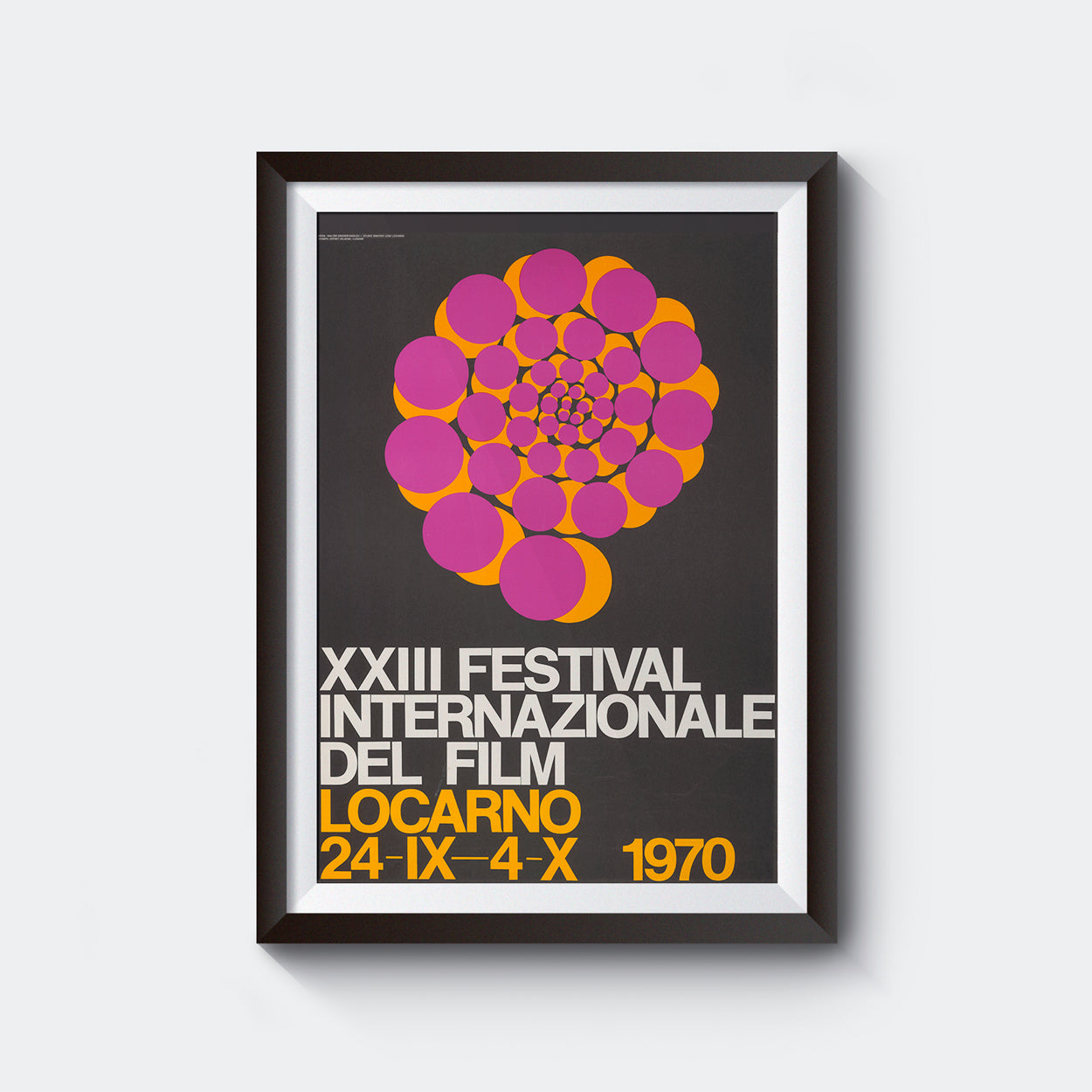 1970 Official Poster - 23rd Locarno Film Festival