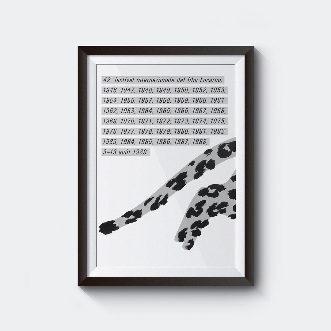 1989 Official Poster - 42nd Locarno Film Festival