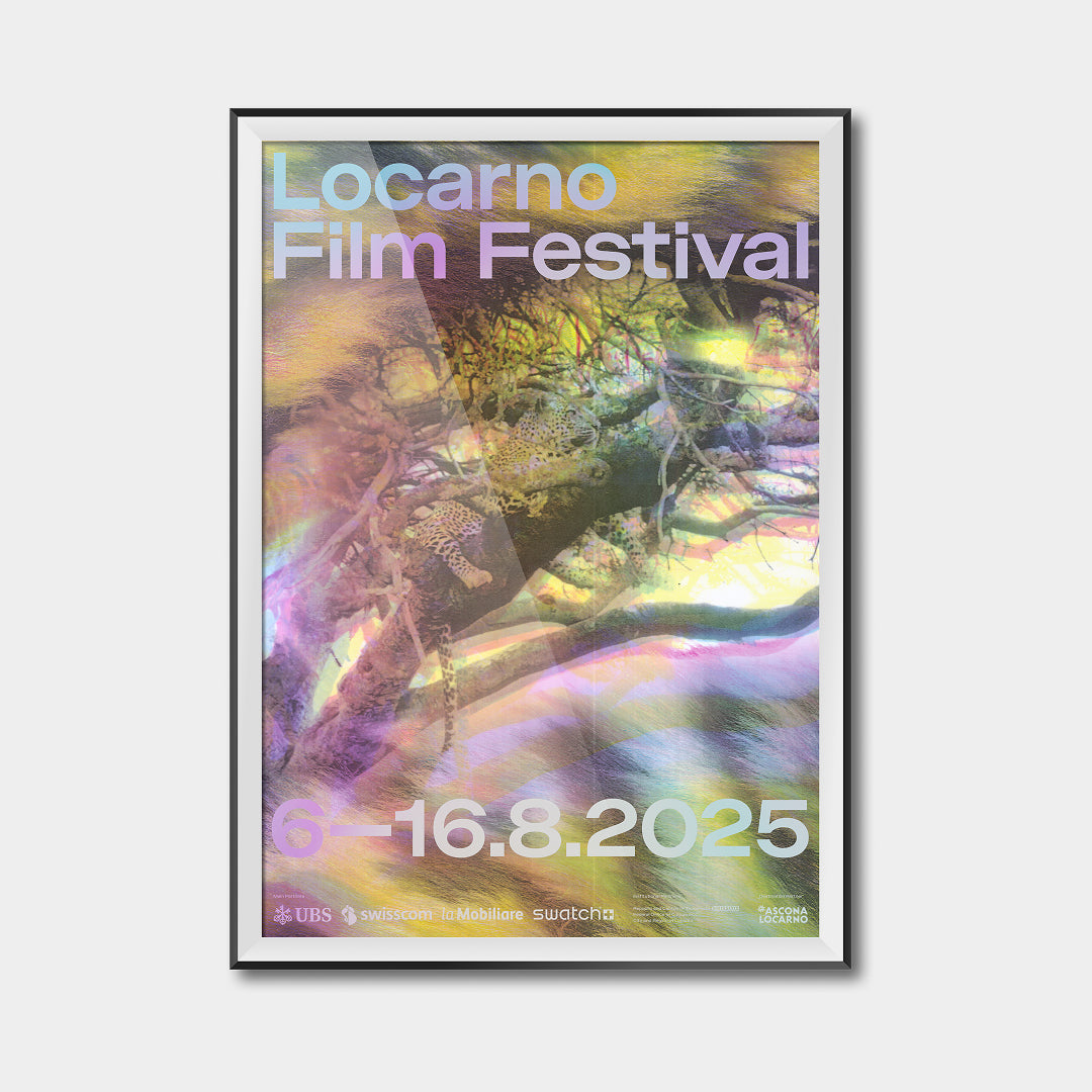 2025 Official Poster - 78th Locarno Film Festival - by Wolfgang Tillmans