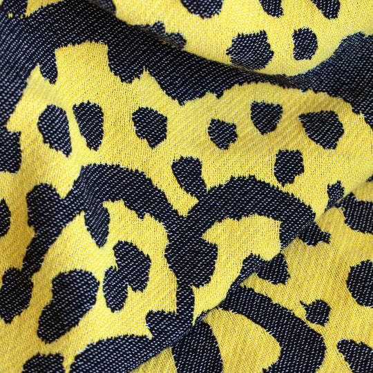 Dotty Leopard Cotton Blanket by Jody Barton