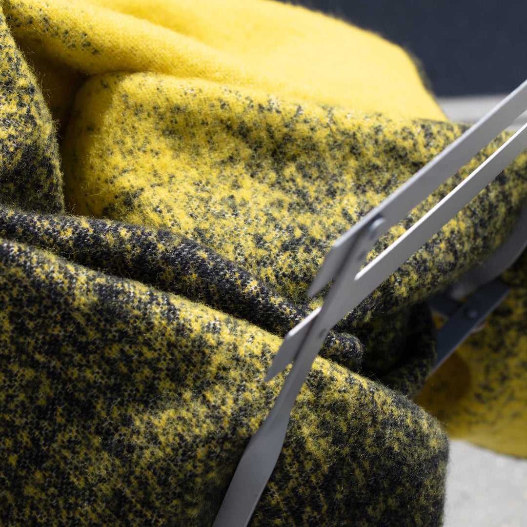 Leopard Aura Wool Blanket