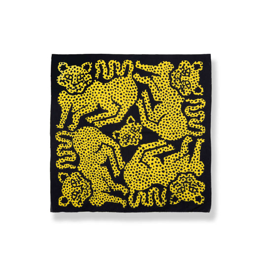 Dotty Leopard Designer Bandana by Jody Barton