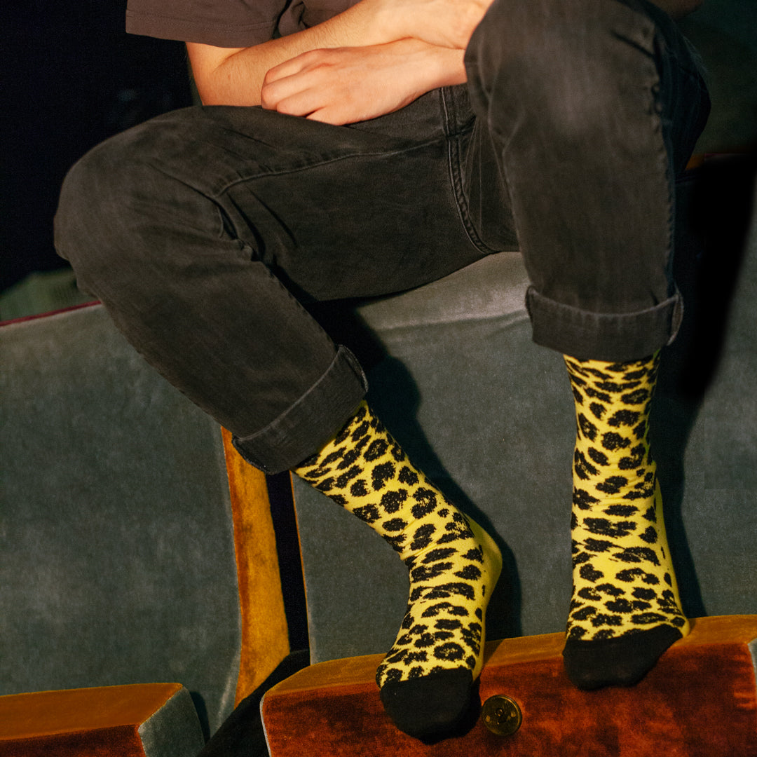 Leopard Print Socks