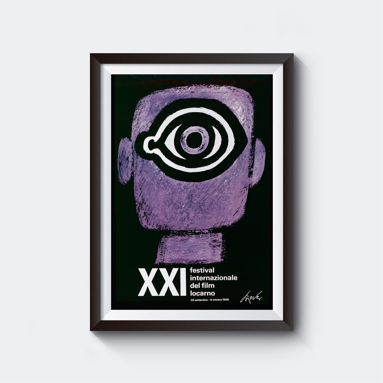 1968 Official Poster - 21st Locarno Film Festival