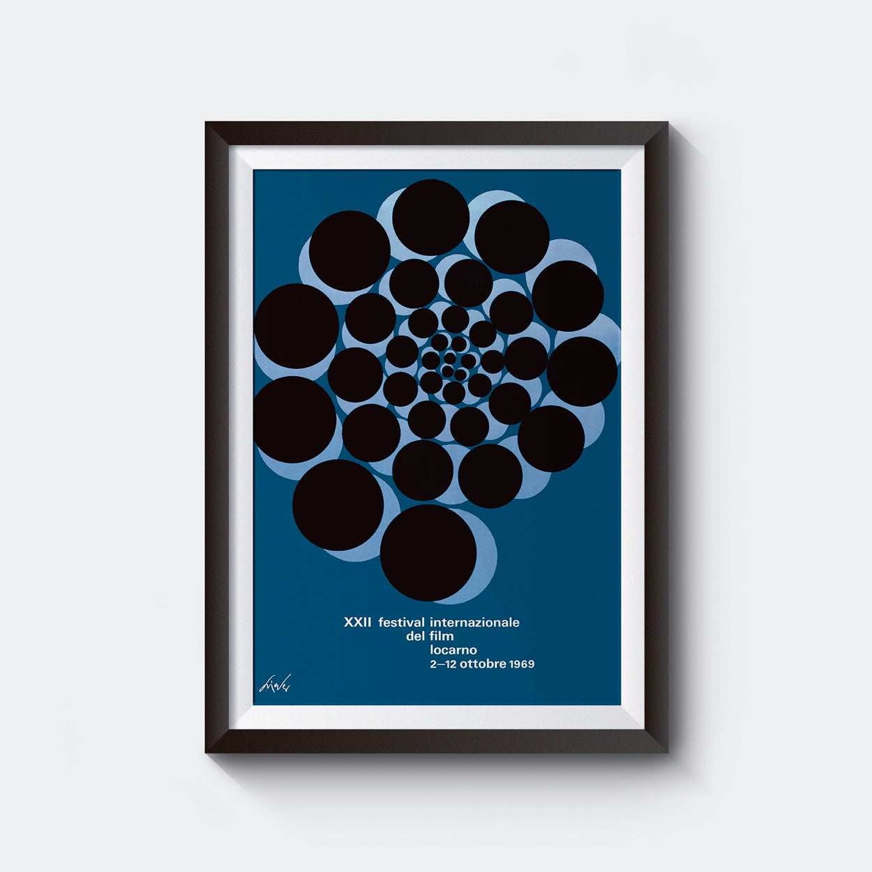 1969 Official Poster - 22nd Locarno Film Festival