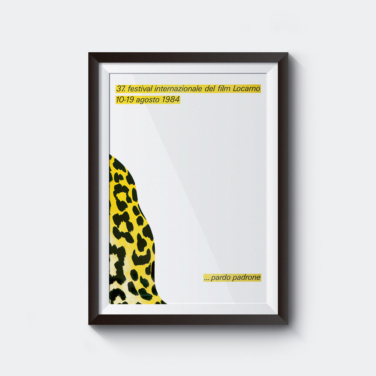 1984 Official Poster - 37th Locarno Film Festival