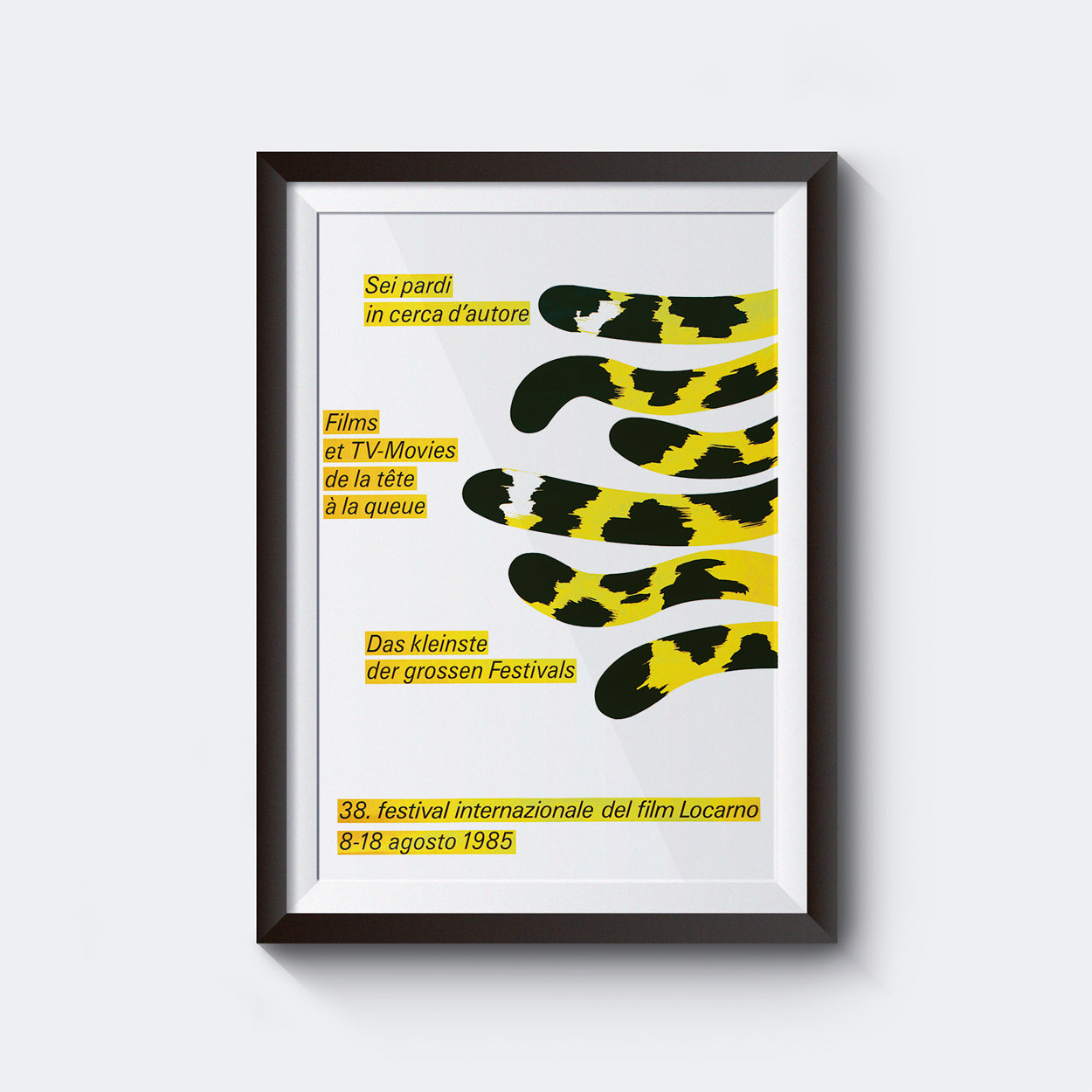 1985 Official Poster - 38th Locarno Film Festival