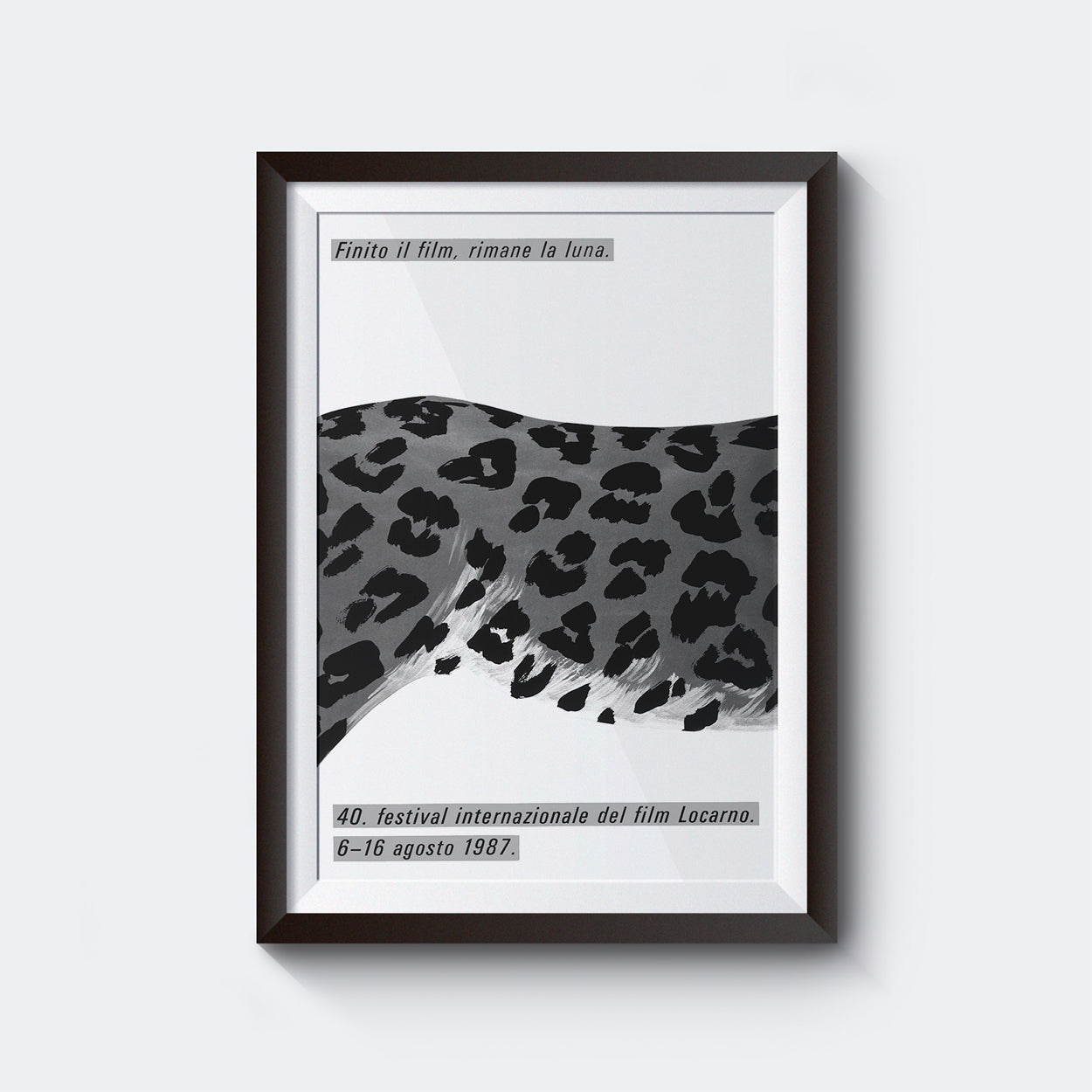 1987 Official Poster - 40th Locarno Film Festival