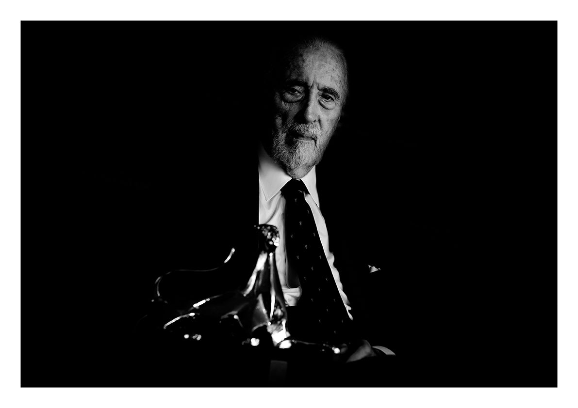 #18 Sir Christopher Lee, Excellence Award Moët & Chandon (2013)